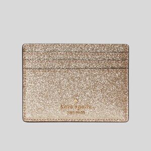 Kate Spade Small Slim Card Holder Gold